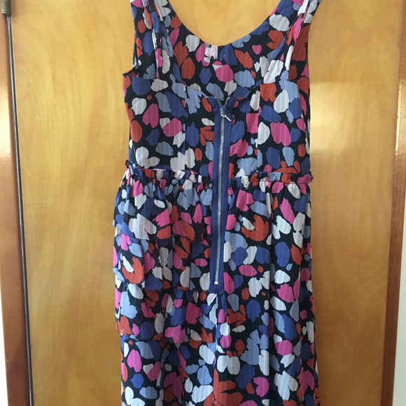 Marc by Marc Jacobs Ruffle Silk Cocktail Dress - Picture 3 of 7